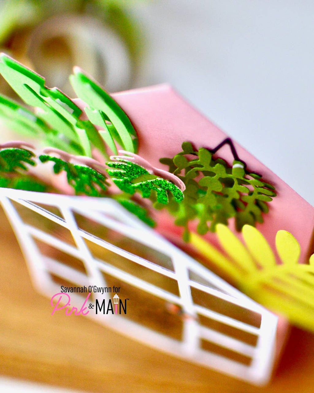 Greenhouse Pop Up Card Dies