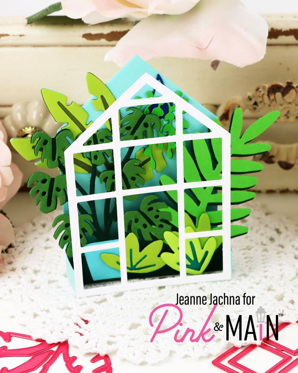 Greenhouse Pop Up Card Dies