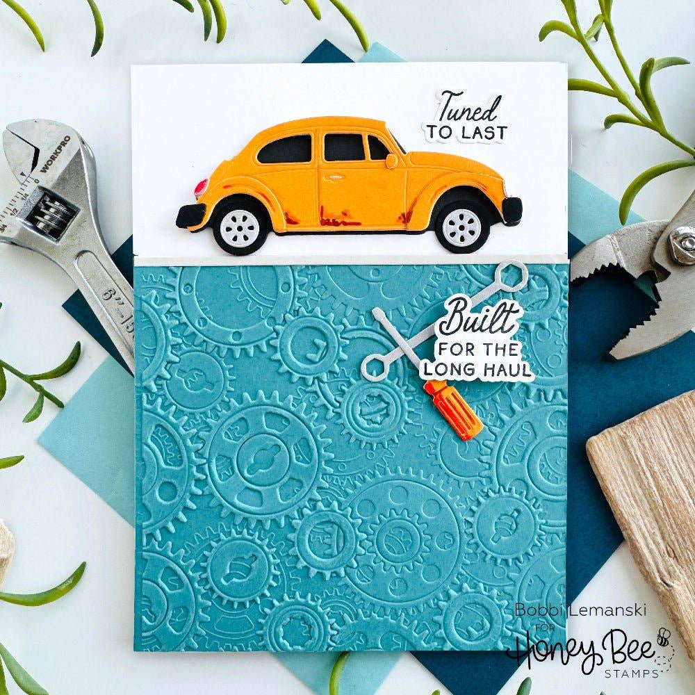 Lovely Layers: Vintage Bug - Honey Cuts Stand-Alone Dies
