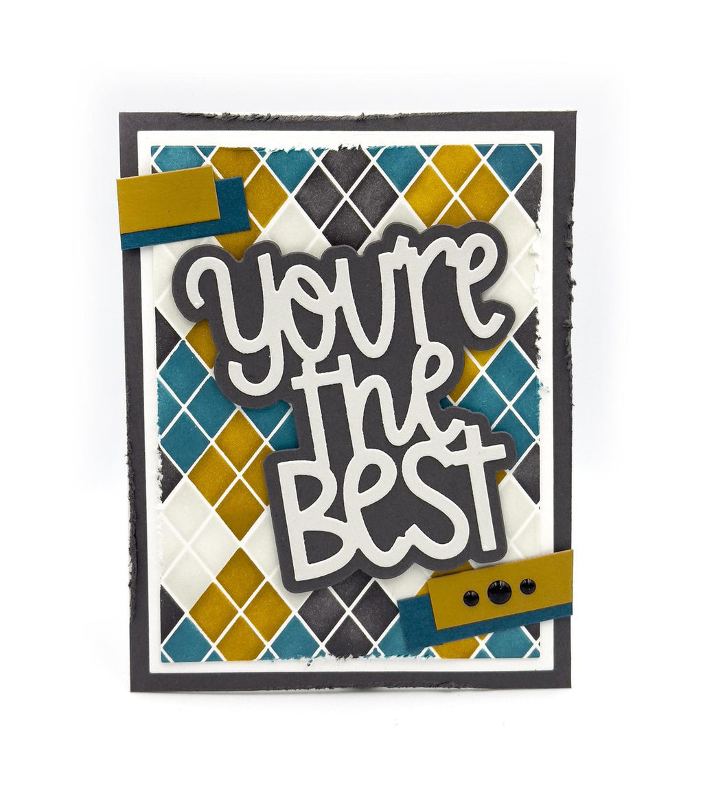 Create-in-Quads Layering Stencil - Pattern Playground