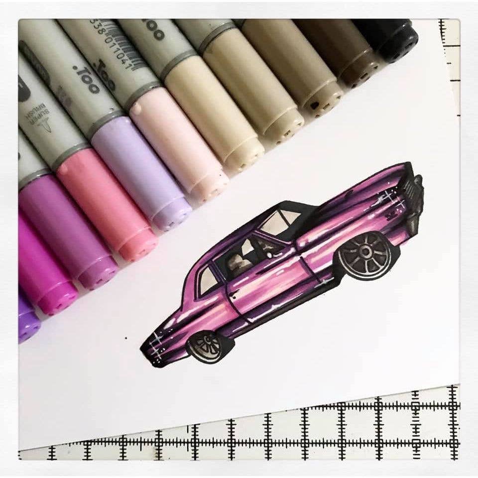 Car Show - 4x8 Photopolymer Stamp Set