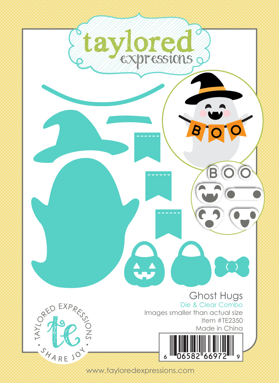 Ghost Hugs Die & Clear Stamp Combo