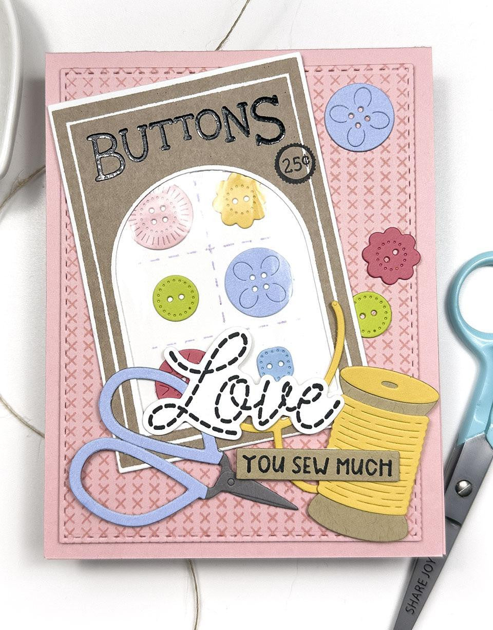 Sew Essential Stamp & Die Combo