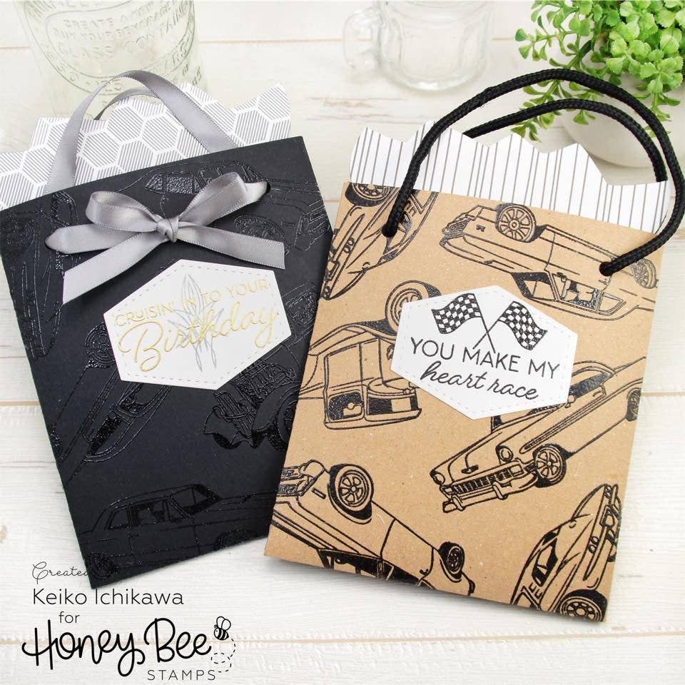 Car Show - 4x8 Photopolymer Stamp Set