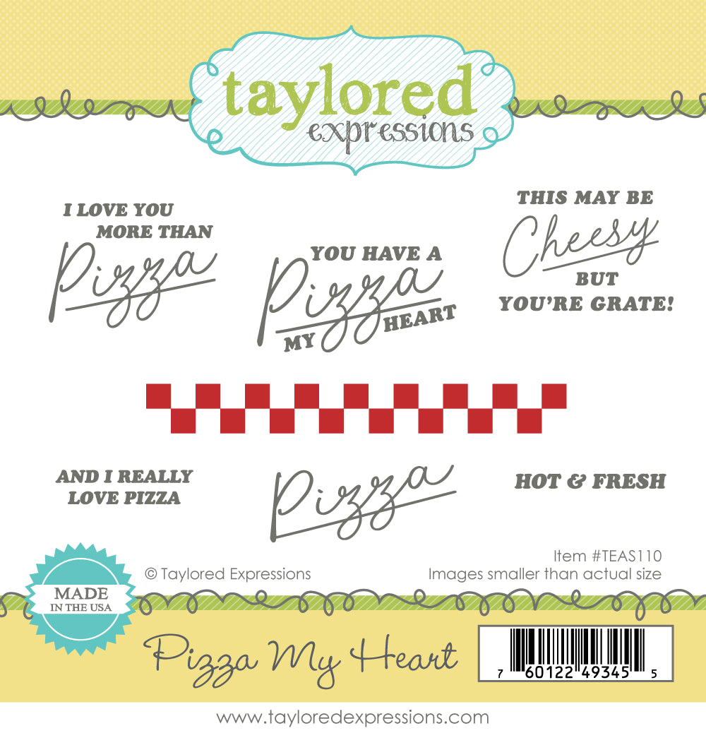 Pizza My Heart Stamp Set