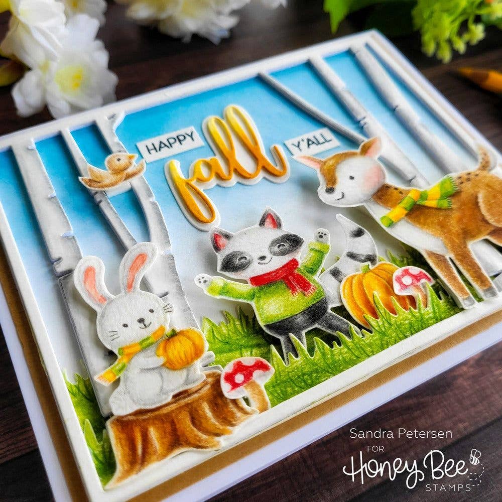 Bitty Buzzwords: Seasons - Honey Cuts - Stand-Alone Dies