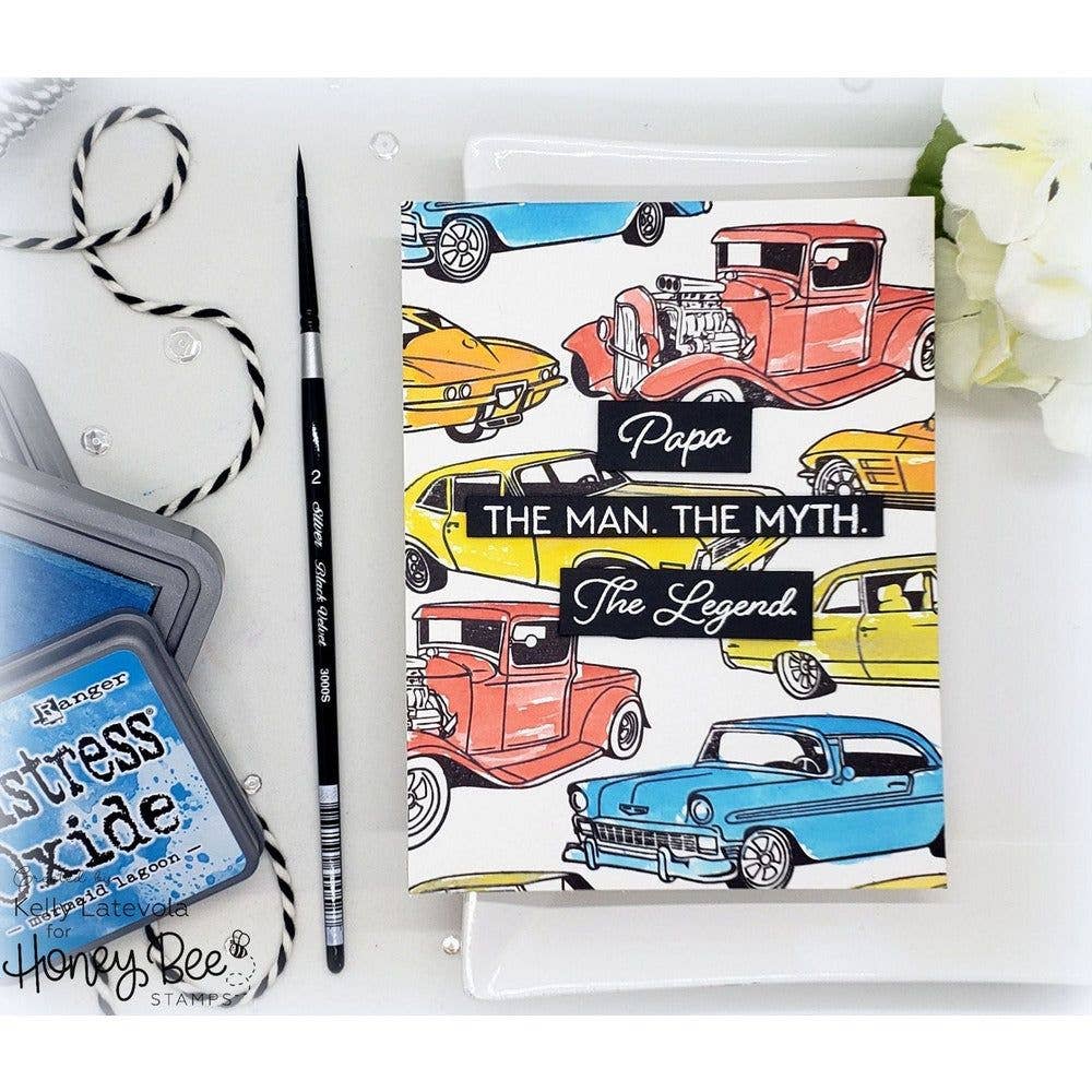 Car Show - 4x8 Photopolymer Stamp Set
