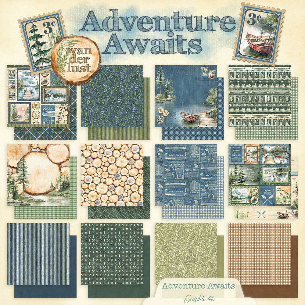 Adventure Awaits 8×8 Collection Pack