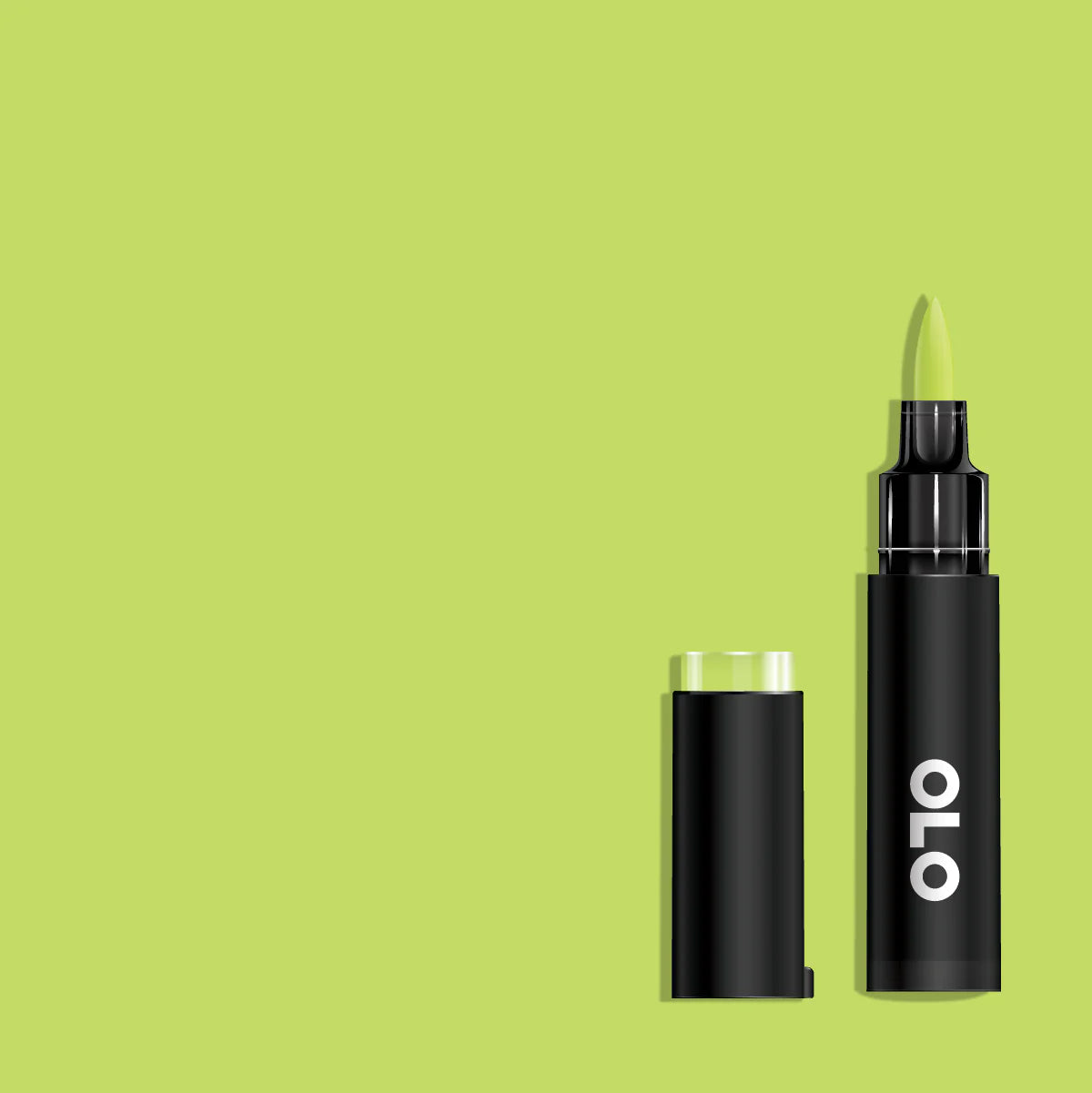 OLO - Brush half-marker - YellowGreens
