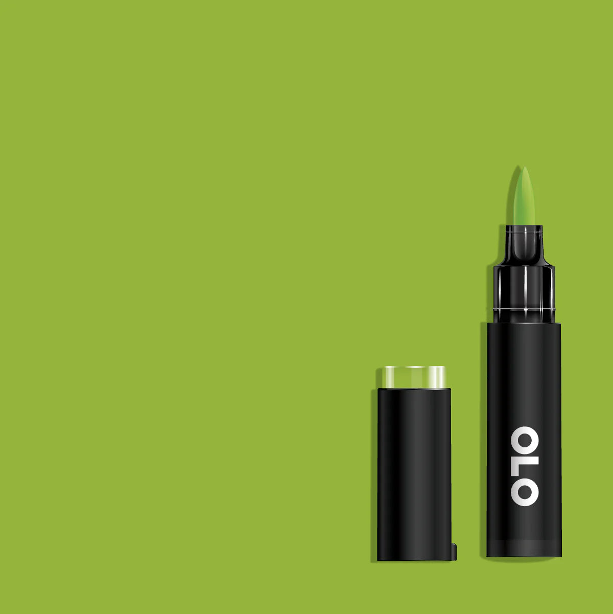 OLO - Brush half-marker - YellowGreens