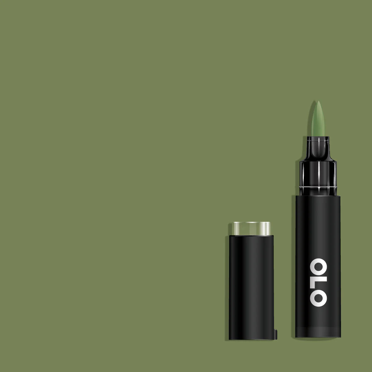 OLO - Brush half-marker - YellowGreens