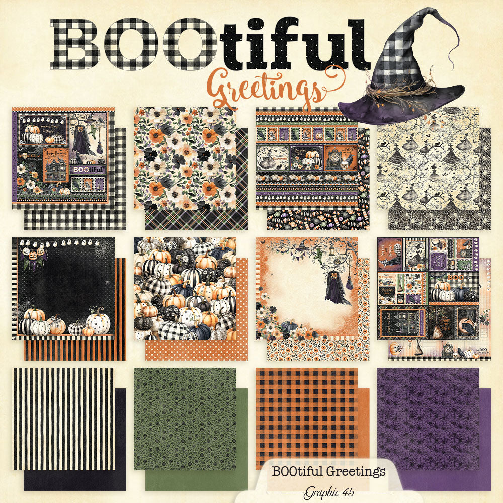 BOOtiful Greetings 8×8 Collection Pack