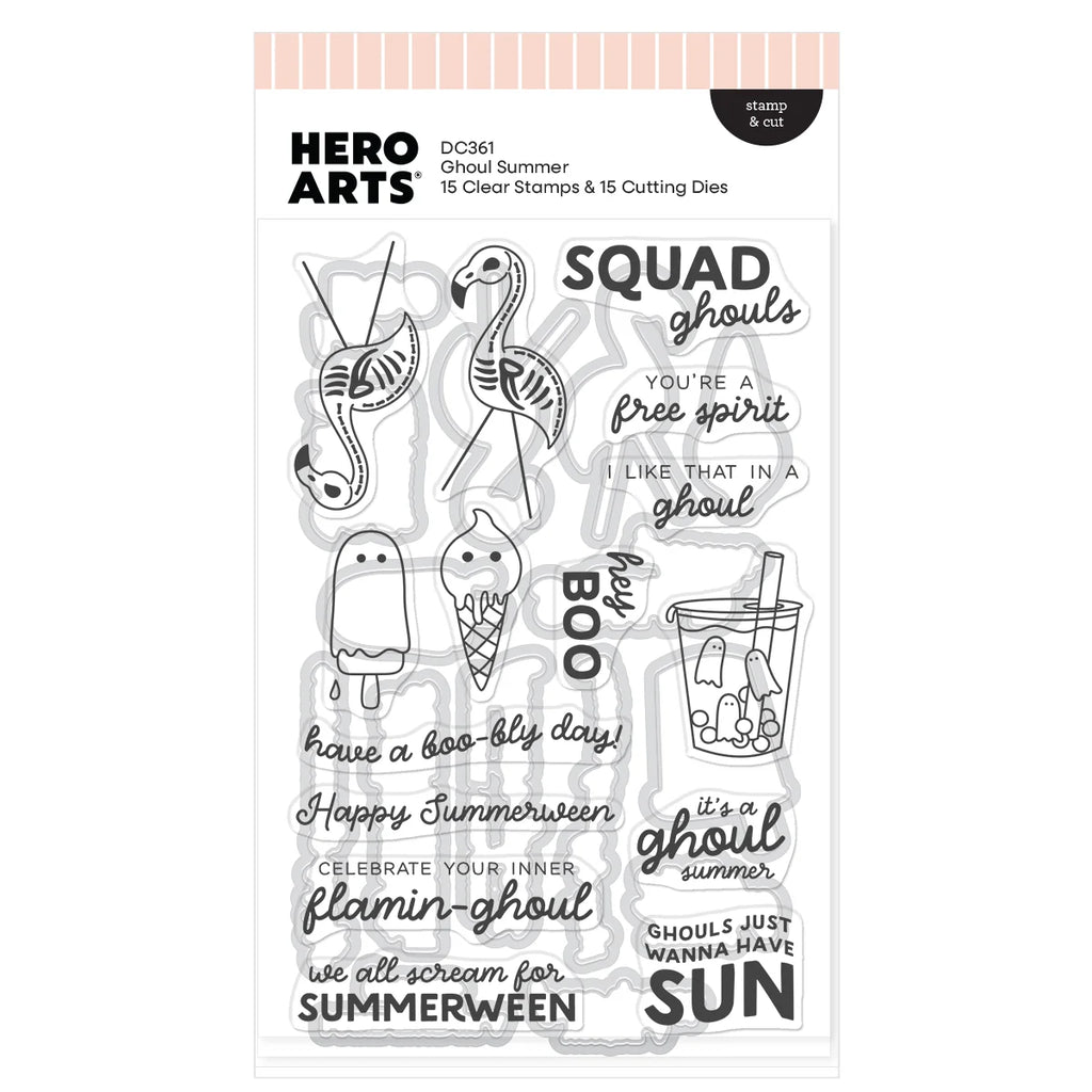 Hero Arts Ghoul Summer Stamp & Cut