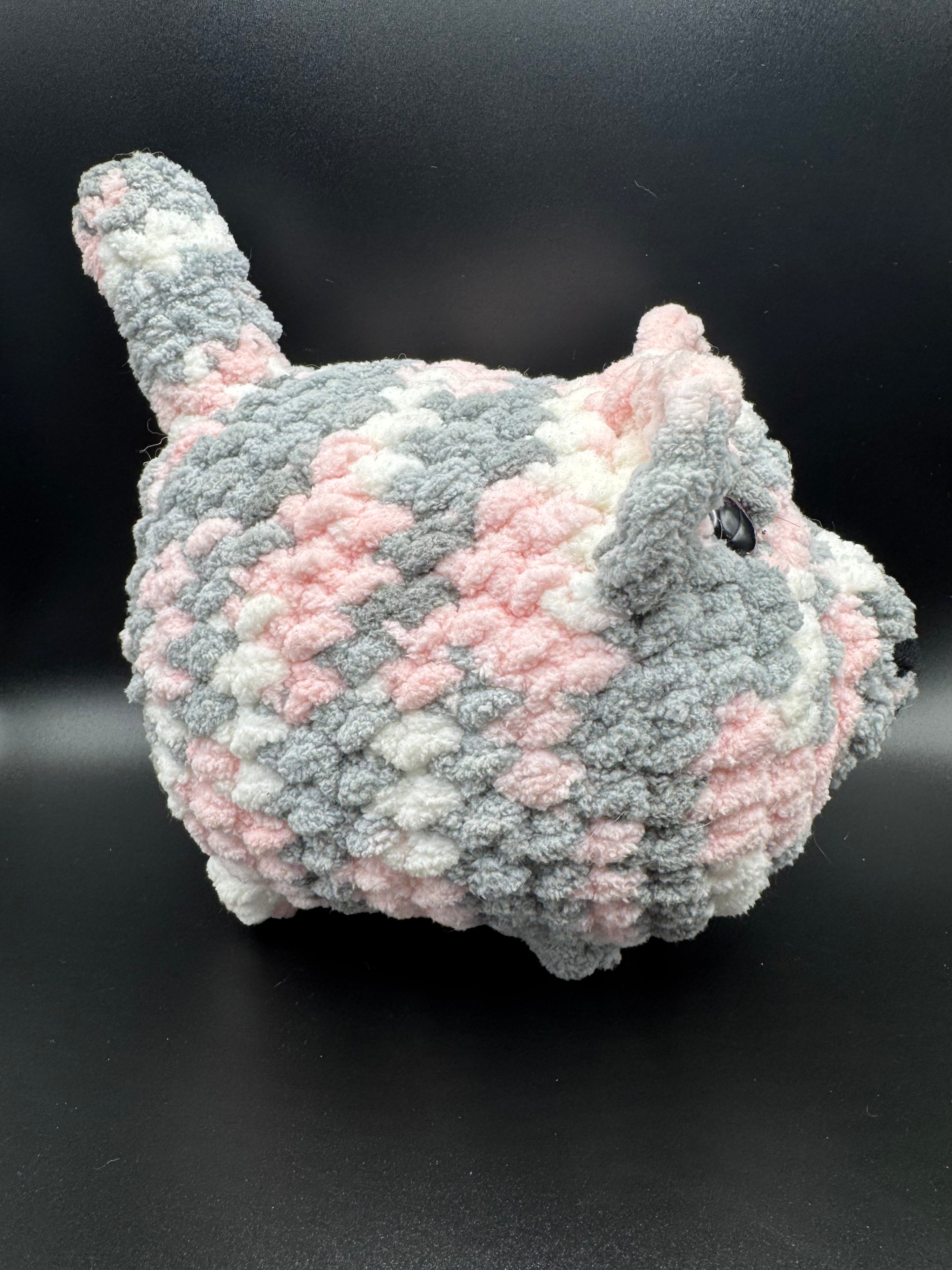 Large Loaf Pup - Pink/Grey