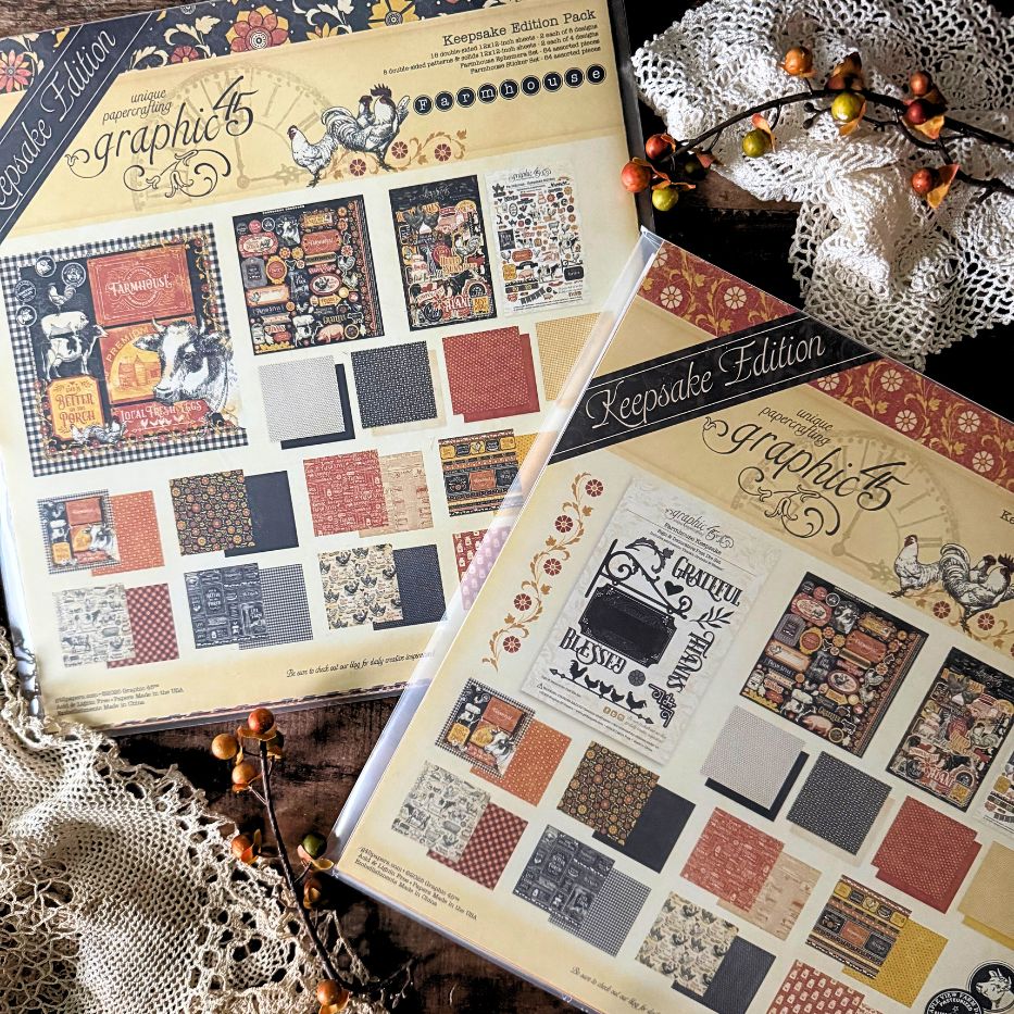 Farmhouse — Keepsake Kit with Exclusive Metal Die-Set