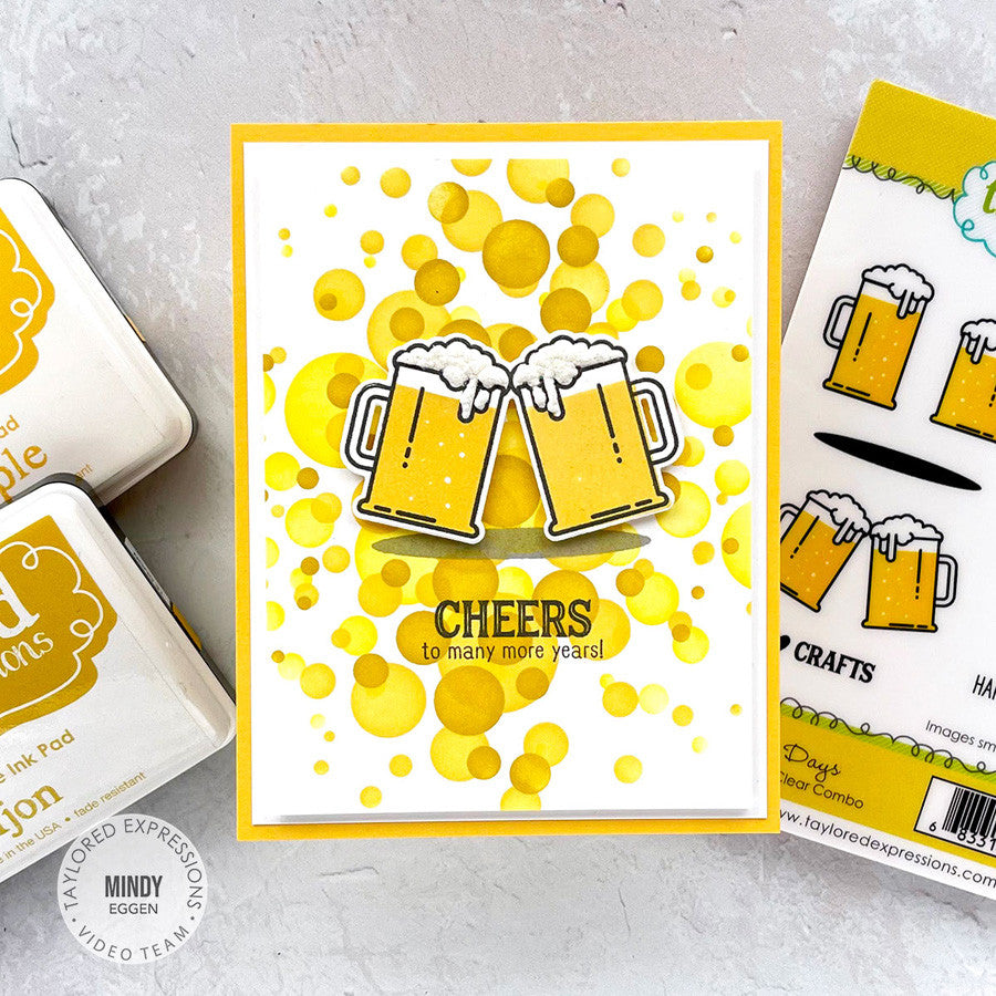 Hoppy Days Cling & Clear Stamp Combo