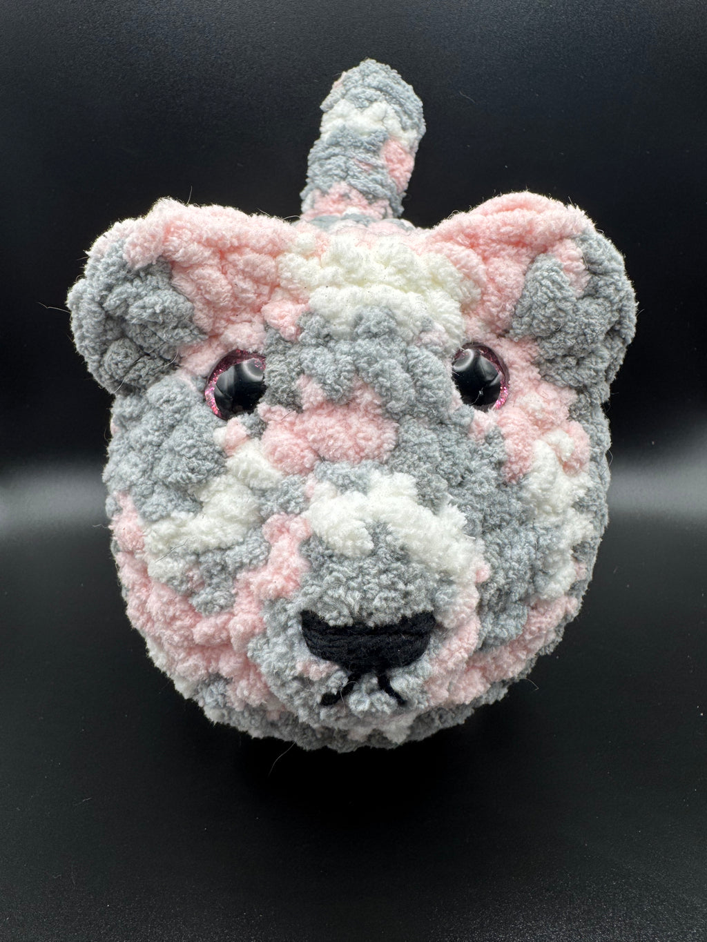 Large Loaf Pup - Pink/Grey