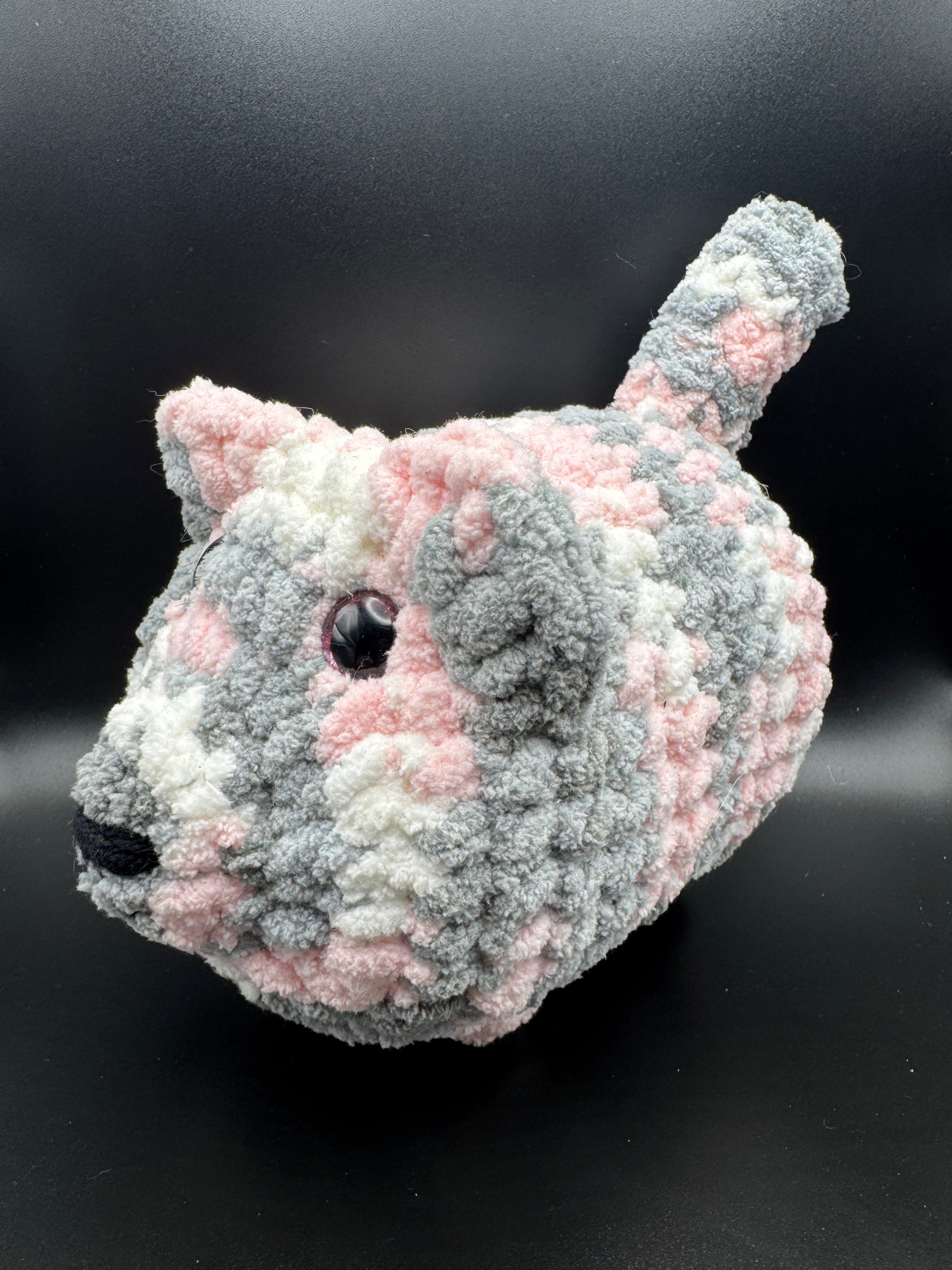 Large Loaf Pup - Pink/Grey