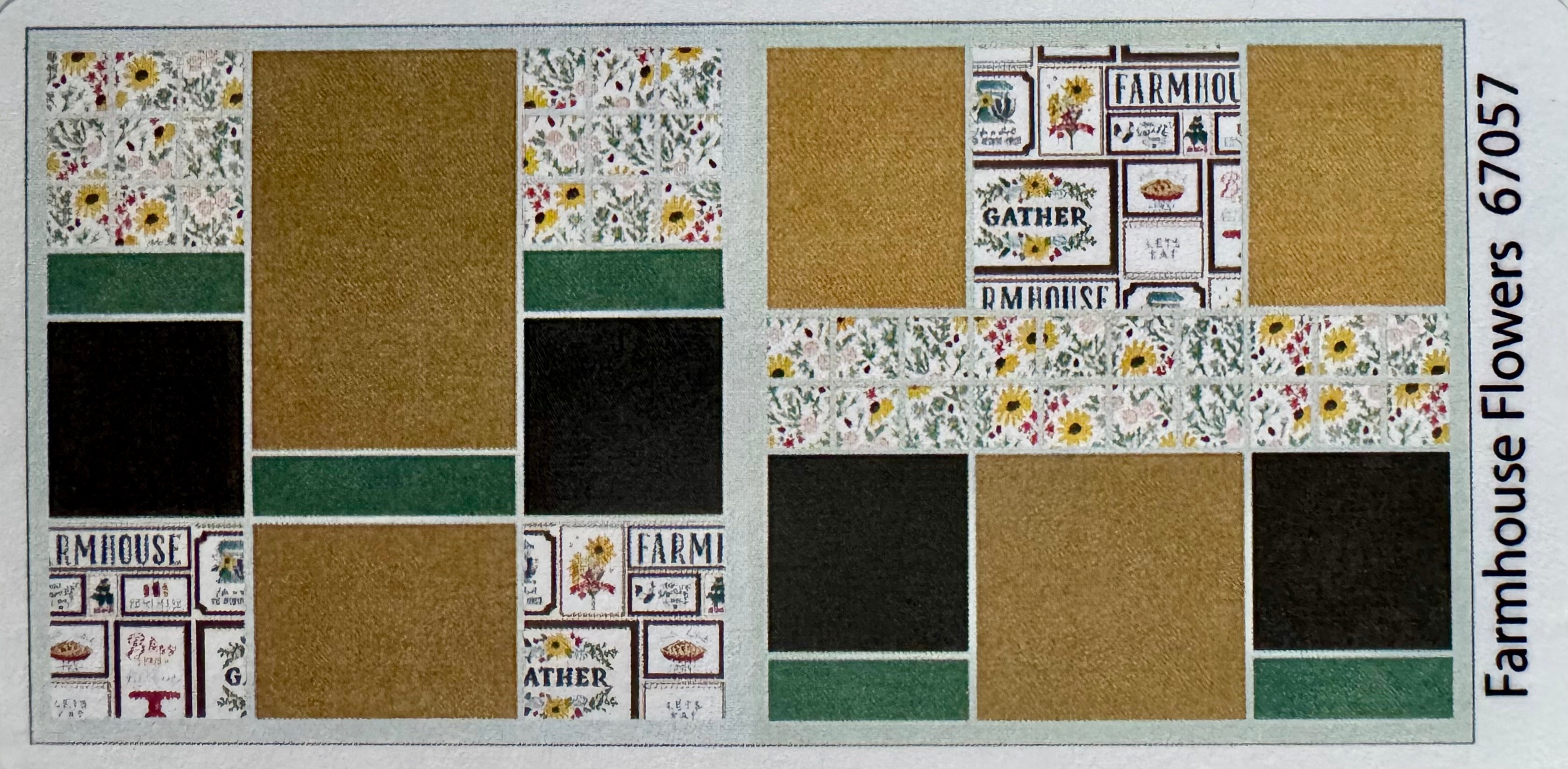 Farmhouse Flowers Page Kit featuring Carta Bella™