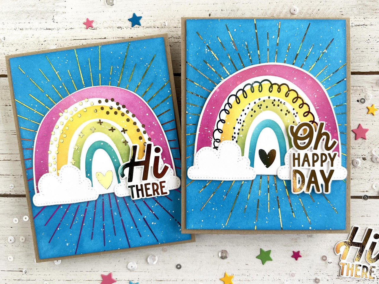 Stitched Cloud Duo Die Set