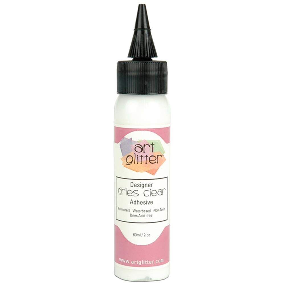 Art Institute Glitter Designer Dries Clear Adhesive 2oz