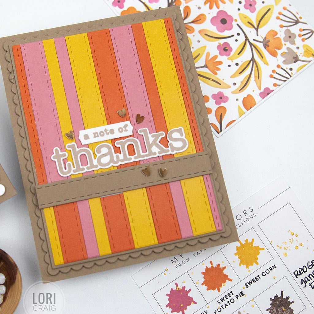 Easy Strips Die - 1/2" Stitched