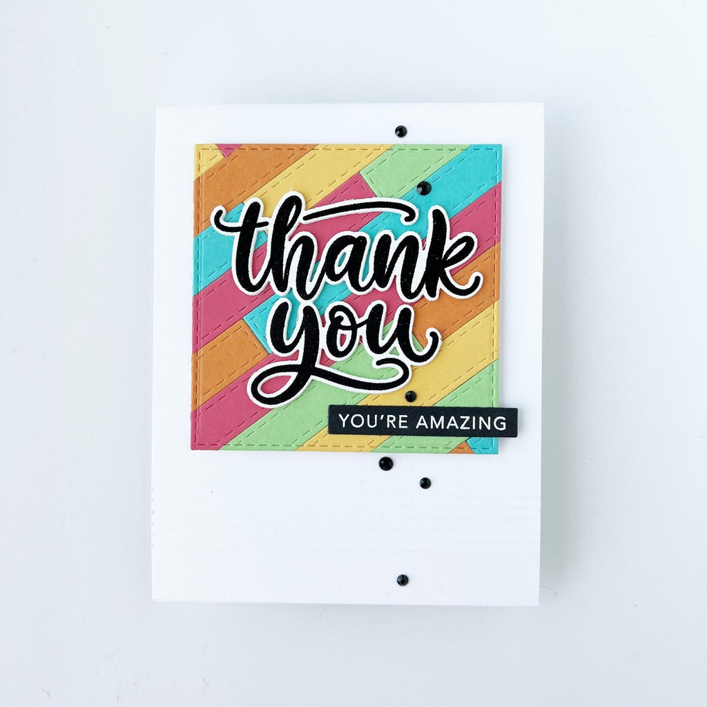 Easy Strips Die - 1/2" Stitched