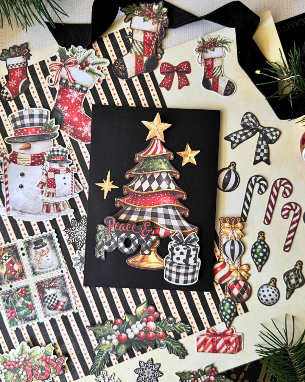 Merry-ful Greetings Ephemera Set