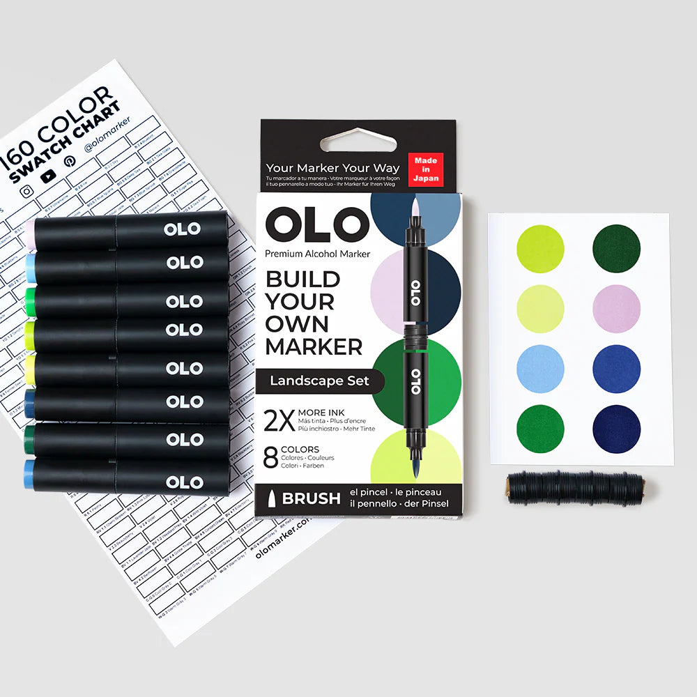 LANDSCAPE 8PC BRUSH SET