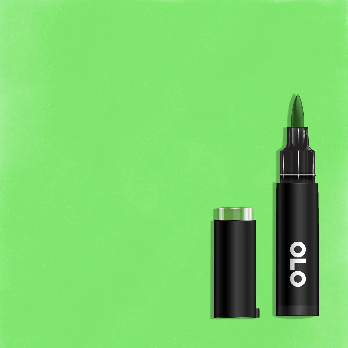 OLO - Brush half-marker - Greens
