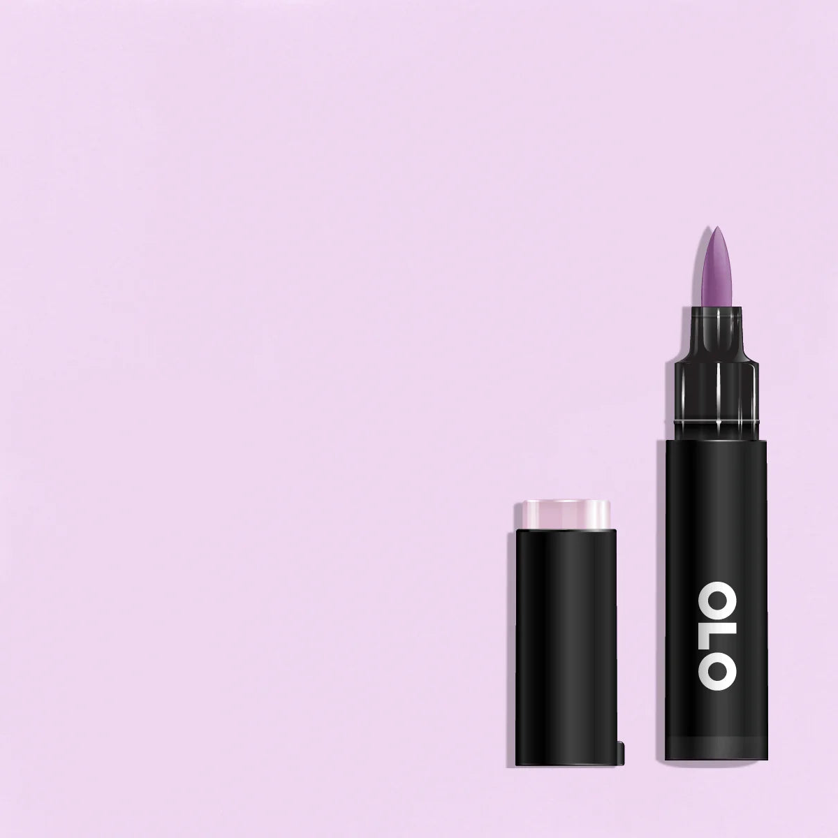 OLO - Brush half-marker - RedViolets
