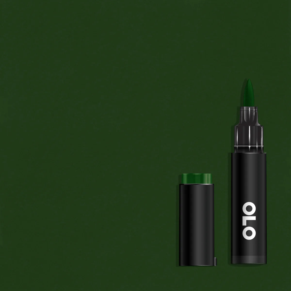OLO - Brush half-marker - YellowGreens