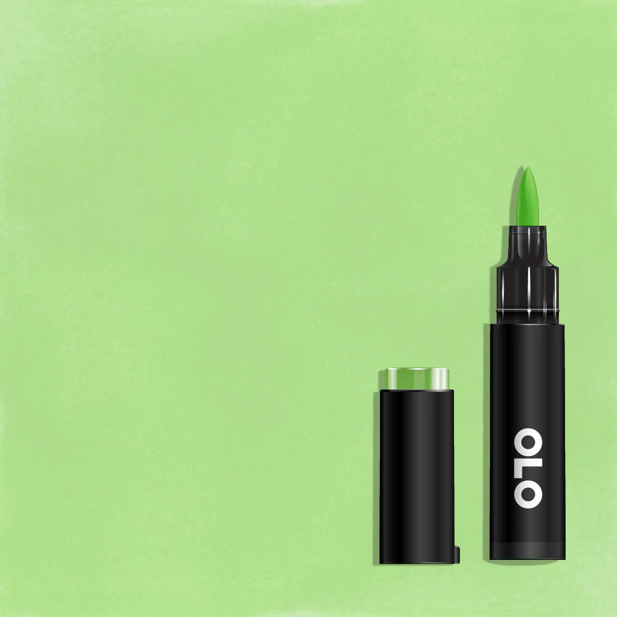 OLO - Brush half-marker - YellowGreens
