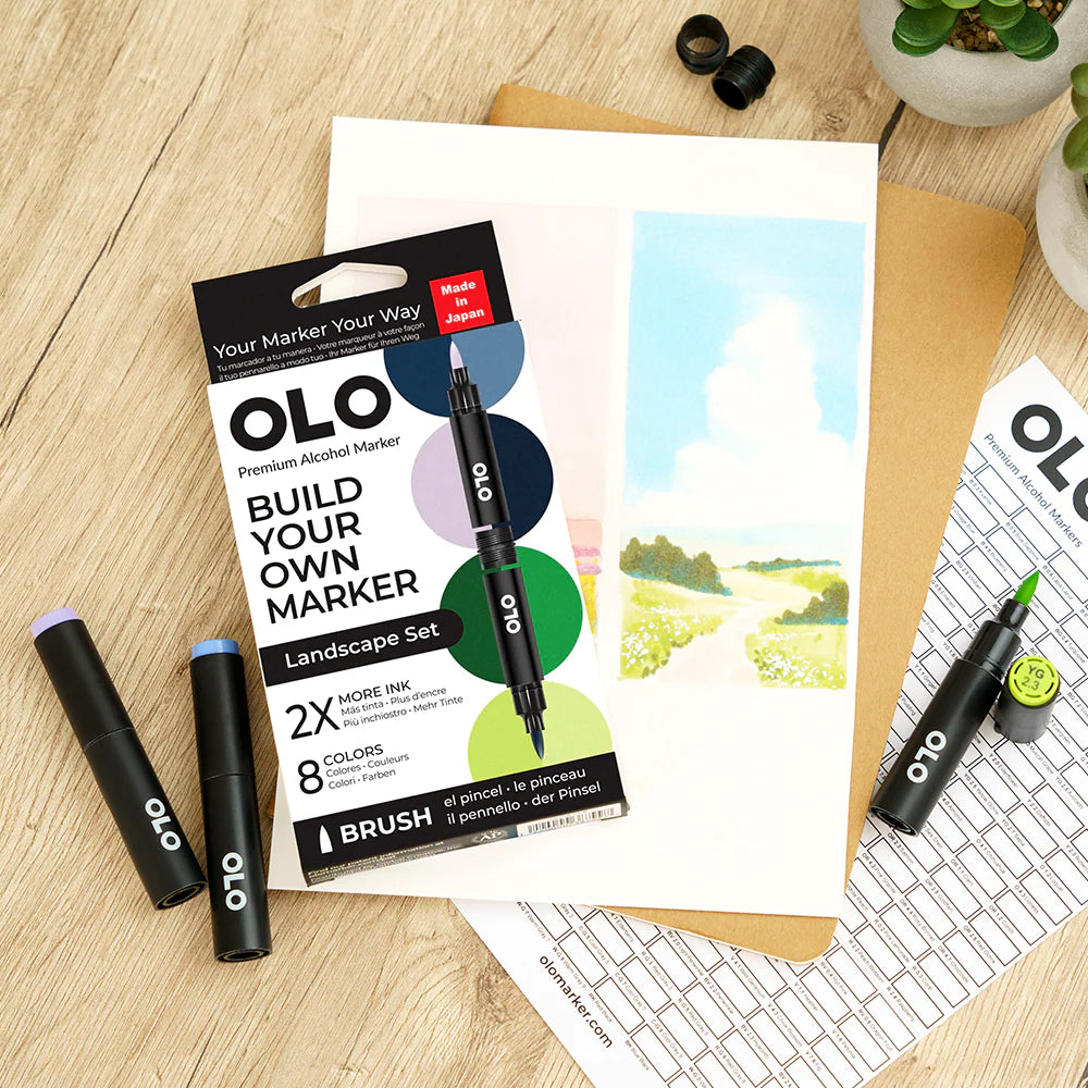 LANDSCAPE 8PC BRUSH SET