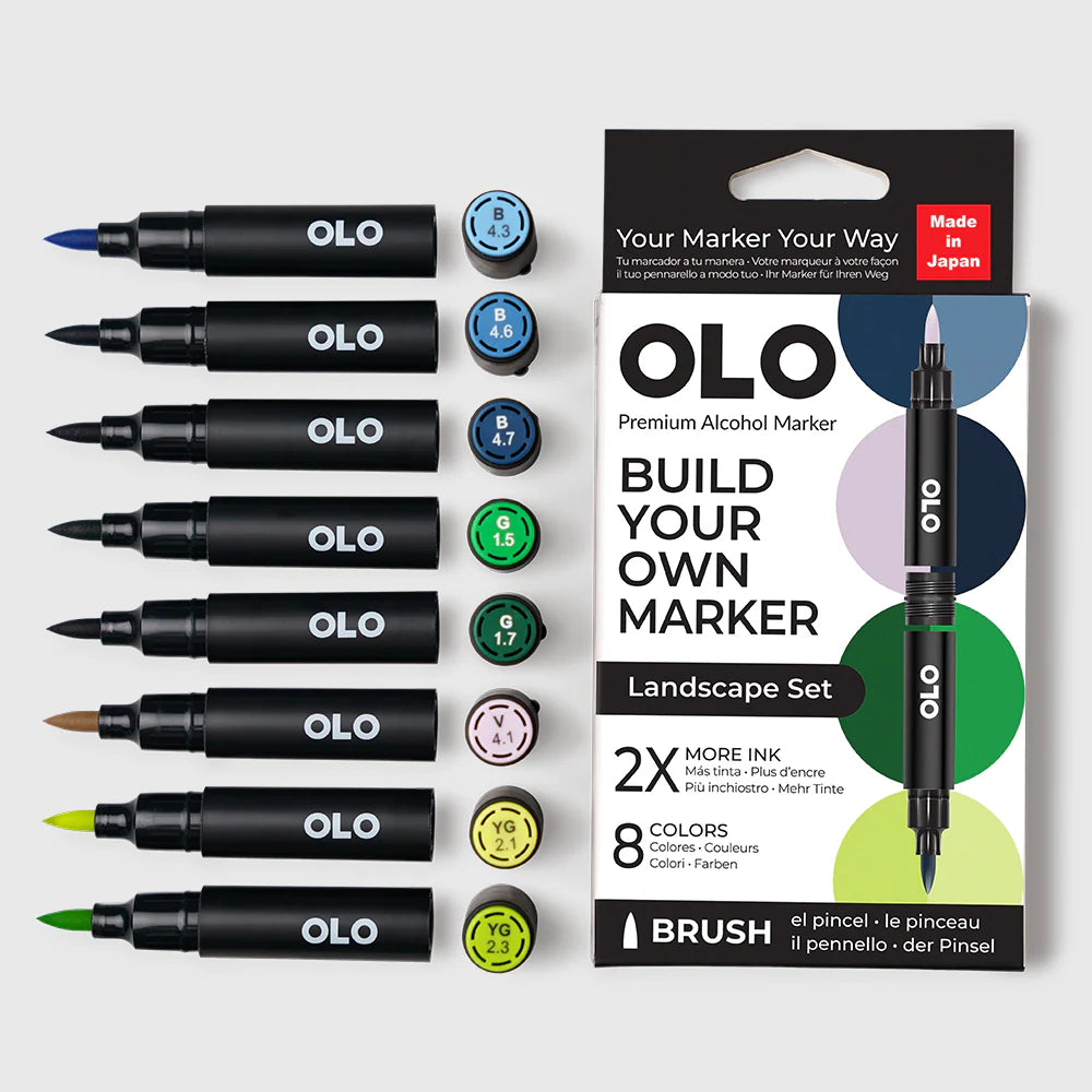 LANDSCAPE 8PC BRUSH SET