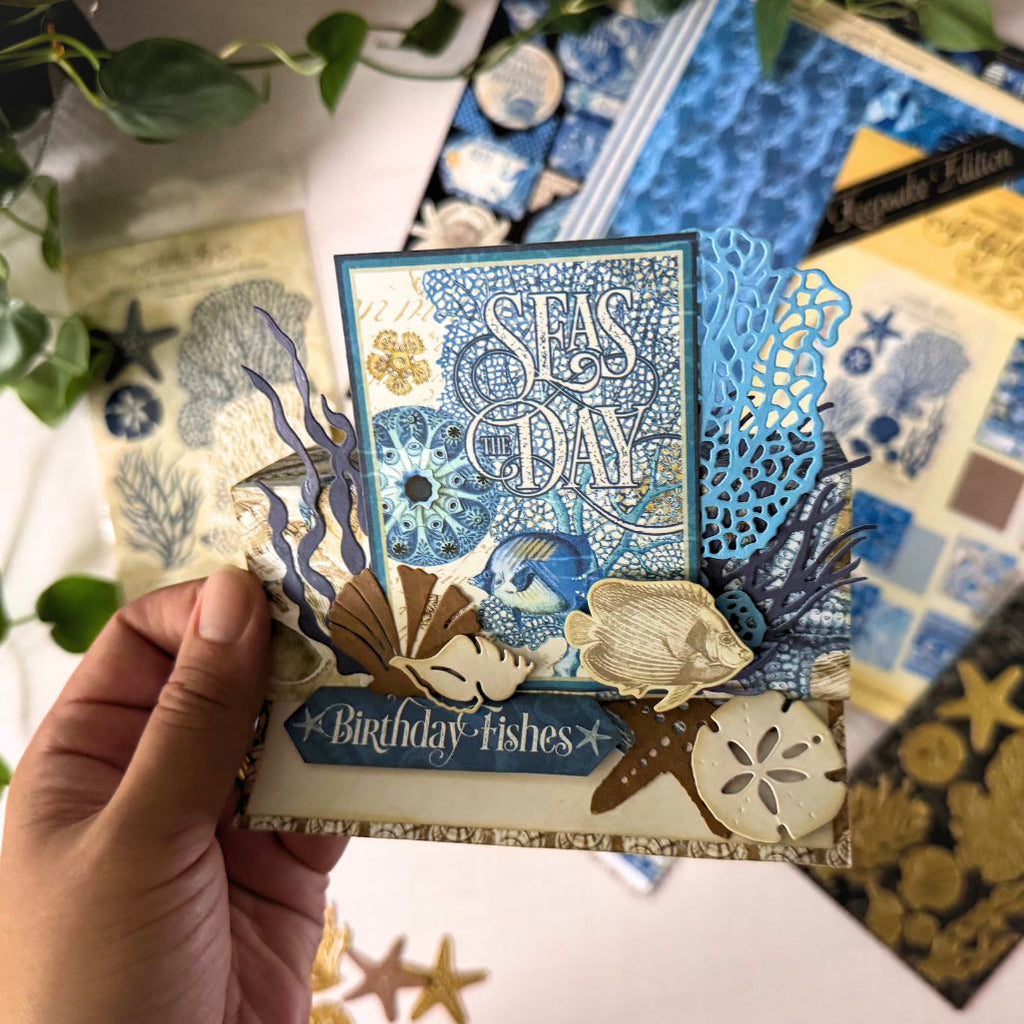 Ocean Blue — Keepsake Kit with Exclusive Metal Die-Set