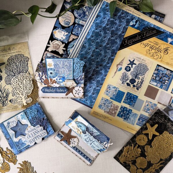Ocean Blue — Keepsake Kit with Exclusive Metal Die-Set