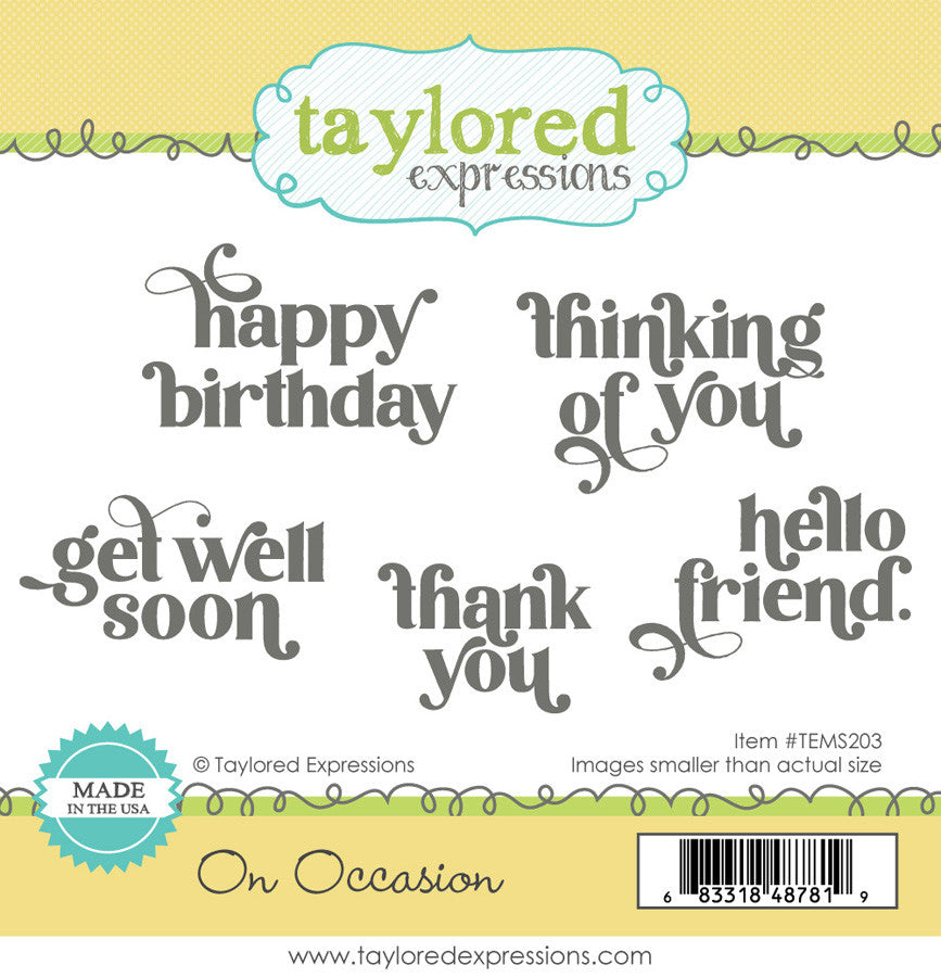 On Occasion Stamp Set