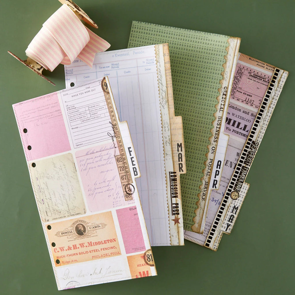 Keepsake Capsule Page Etched Dies by Esther Glas