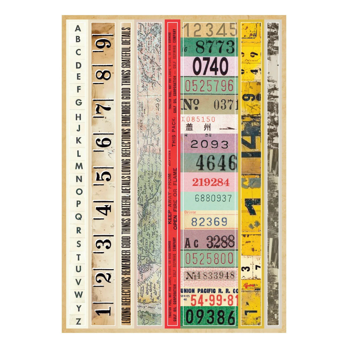 Book 10 Borders & Labels Stickers by Esther Glas