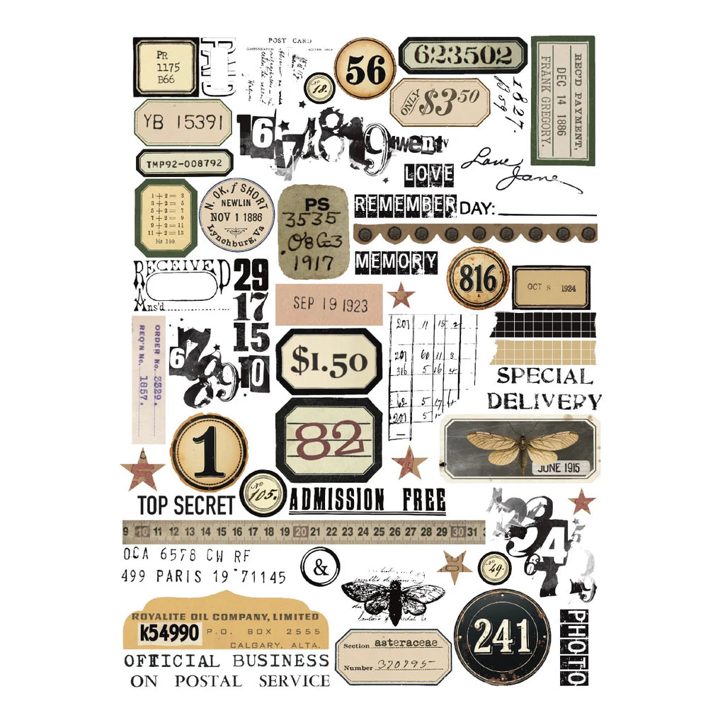 Noted Details Rub-ons by Esther Glas