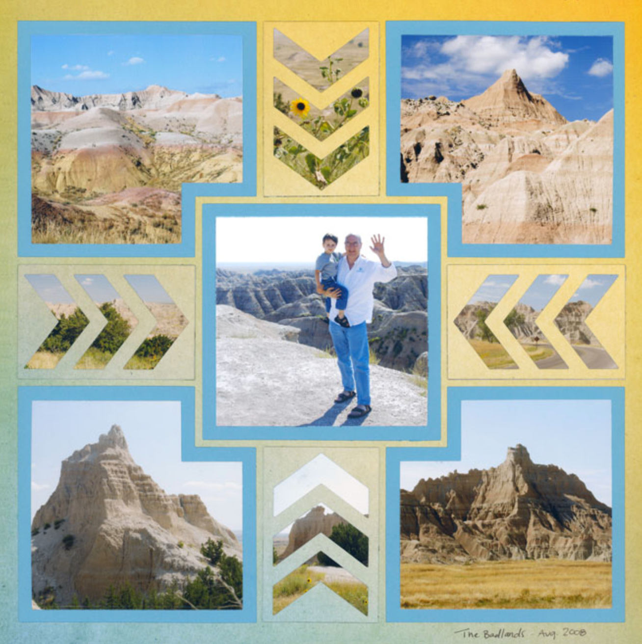 Corner Cut-Out 4x4, 3x3, & 2x2 Die (L2)