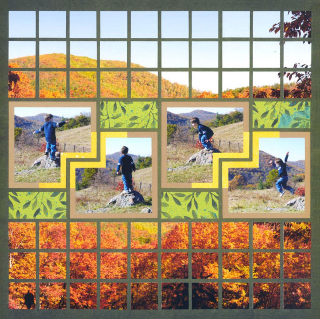 Corner Cut-Out 4x4, 3x3, & 2x2 Die (L2)