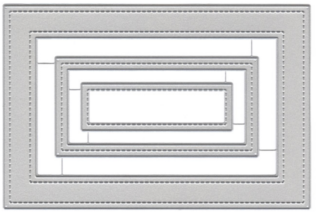 Stitches Frames 4x6, 2x4, & 1x3 Die (L1)
