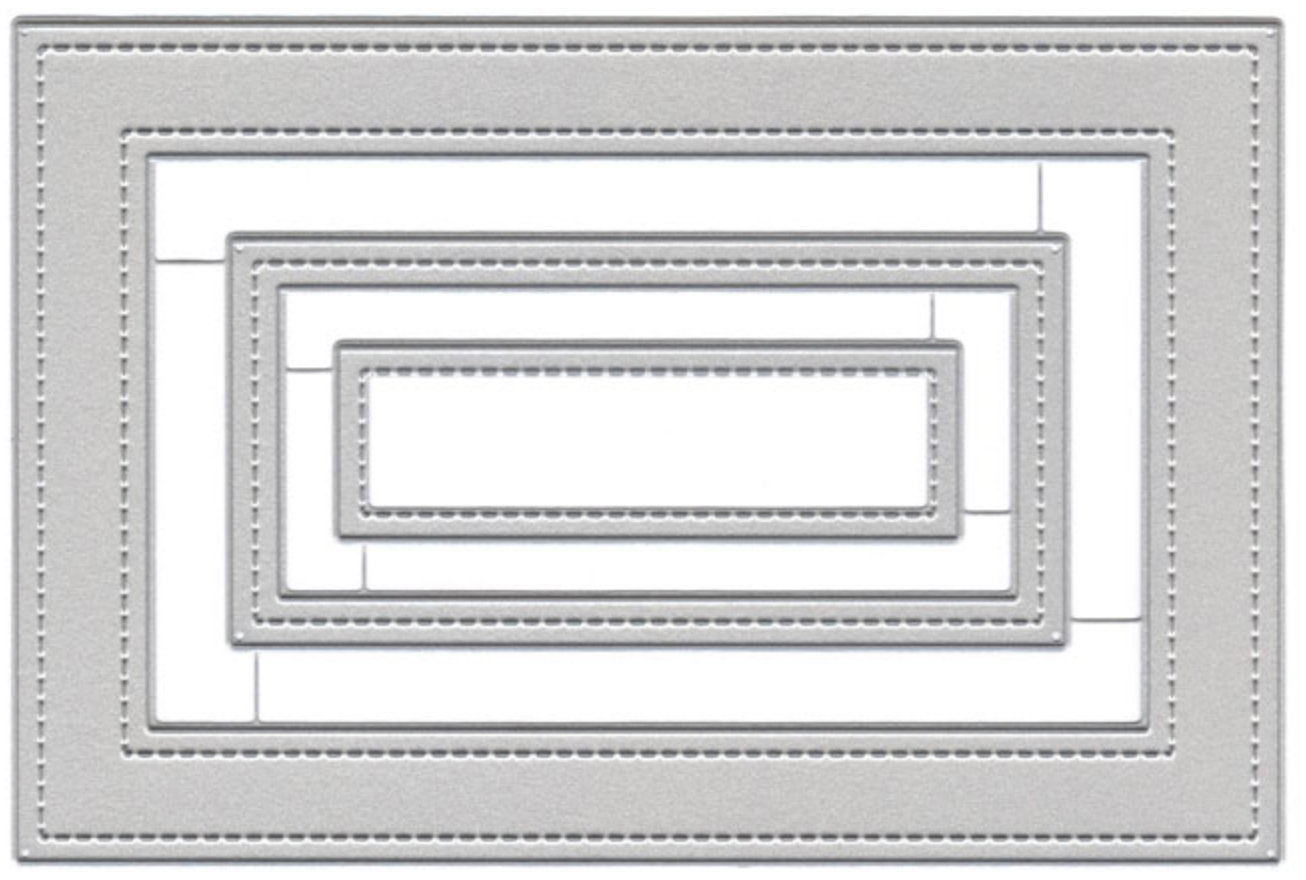 Stitches Frames 4x6, 2x4, & 1x3 Die (L1)