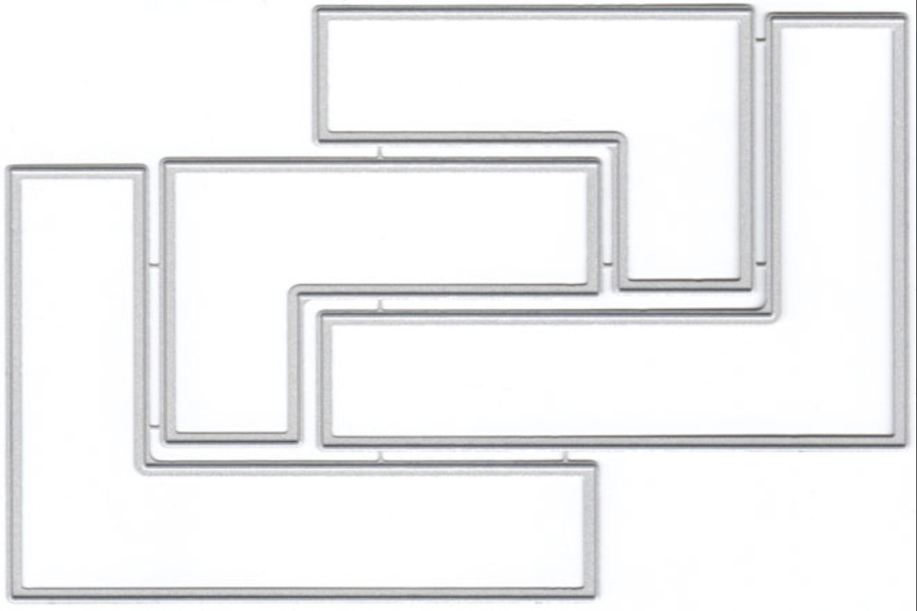 L Corners 3x4 & 2x3 Die Set (L2)