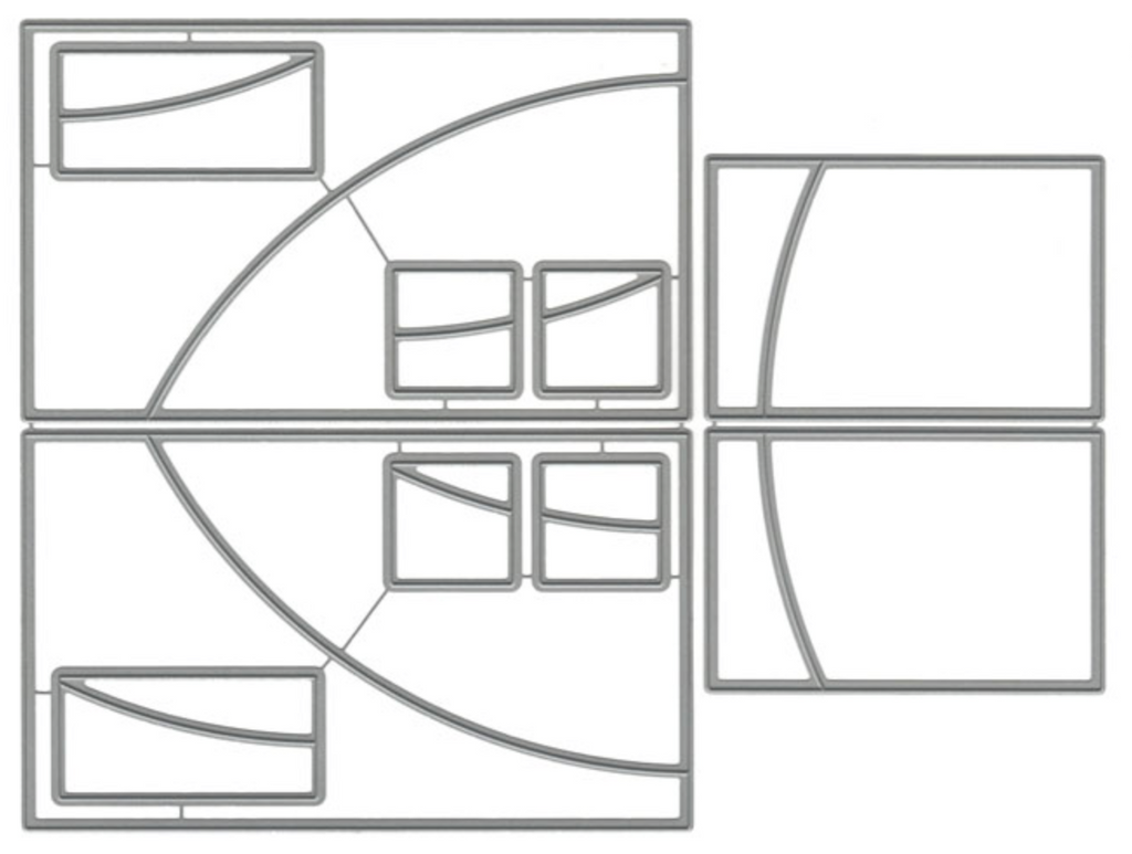 Horizon 3x5 & 2x3 A & B Die Set (L2)