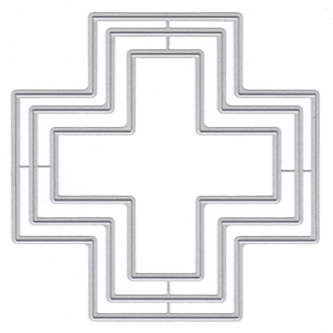 Four Corner Cut-Out 4x4 & 3x3 Die (L2)