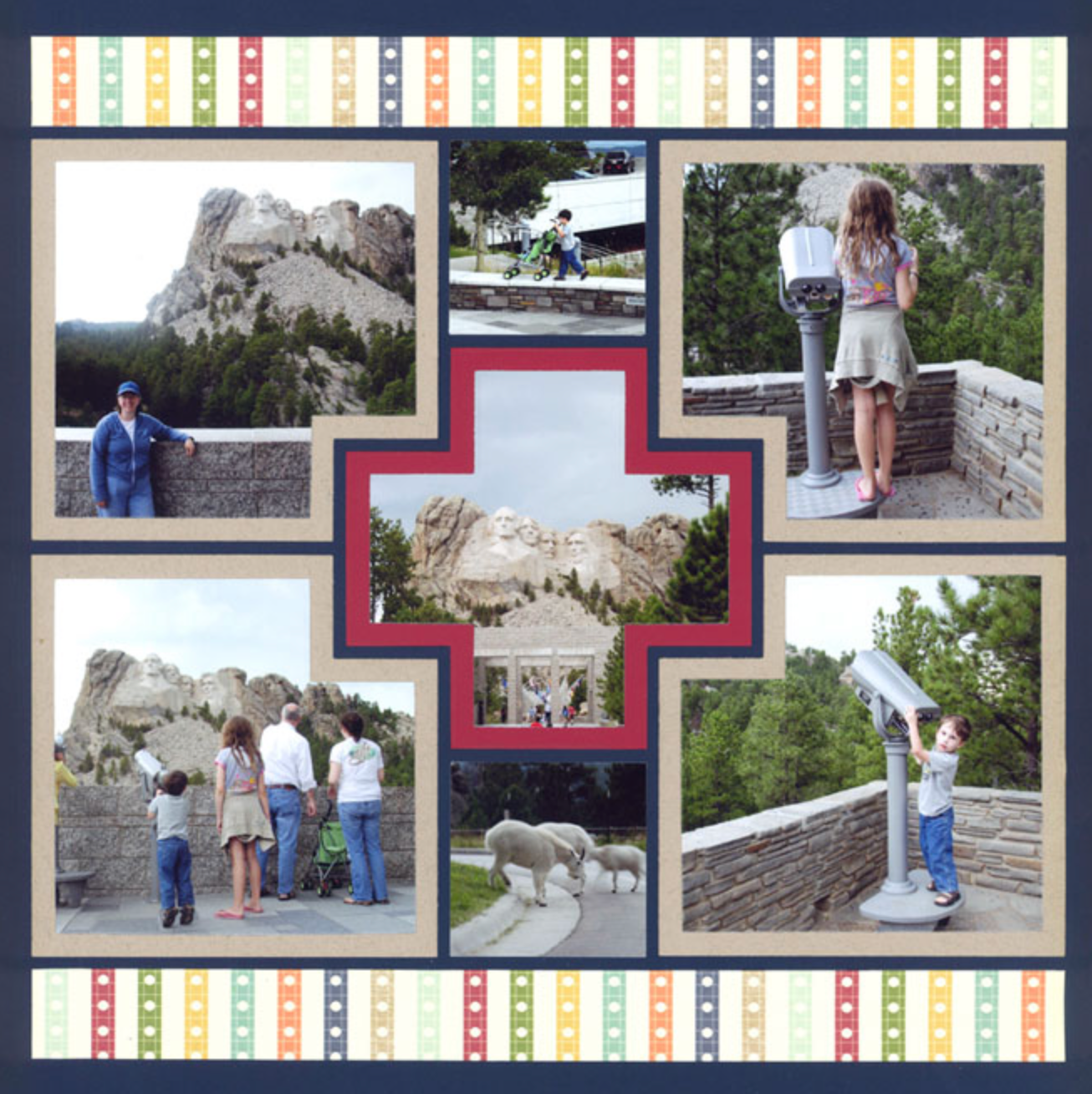 Four Corner Cut-Out 4x4 & 3x3 Die (L2)