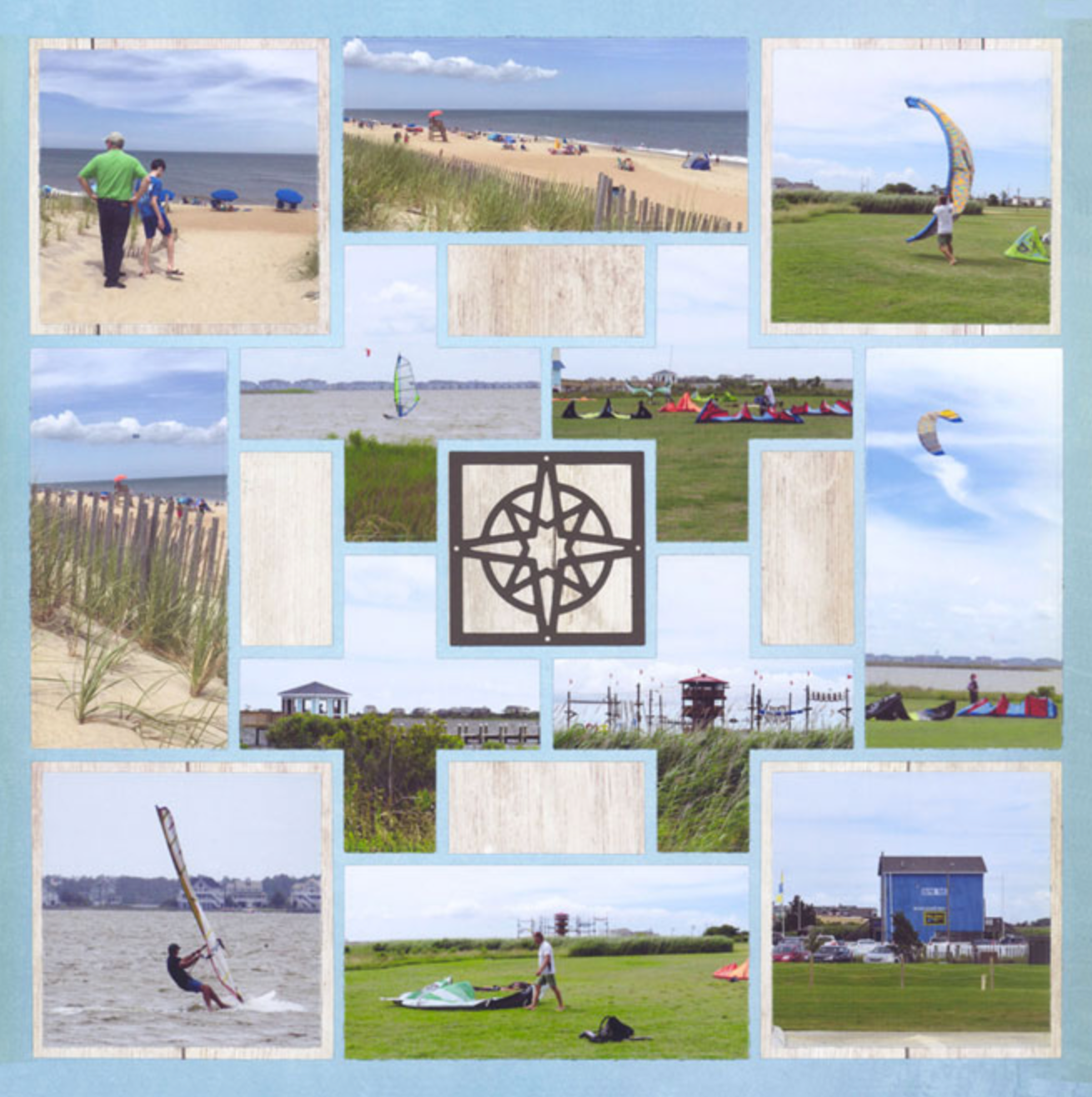 Four Corner Cut-Out 4x4 & 3x3 Die (L2)